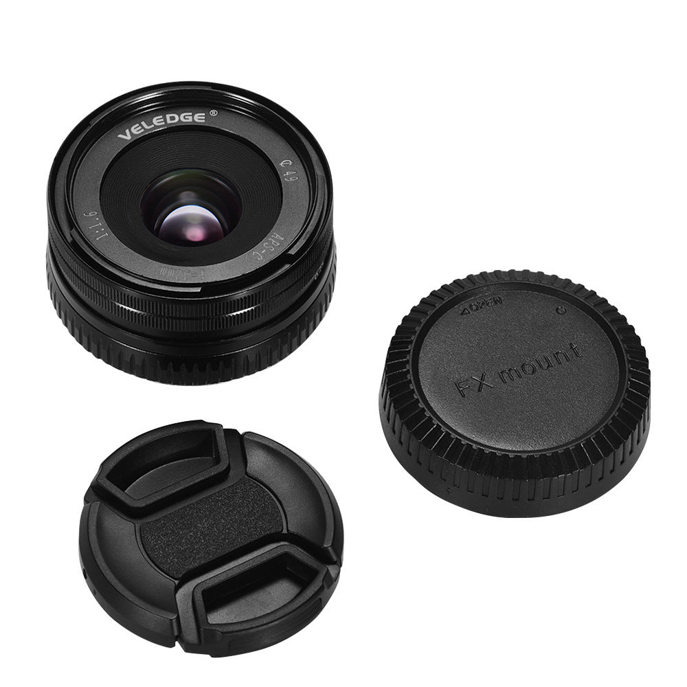 VELEDGE 32mm F1.6 Large Aperture Manual Focus Lens for Fujifilm X-T X-PRO X-E Mirrorless Digital Camera VELEDGE 32mm F1.6 Large Aperture Manual Focus Lens for Fujifilm X-T X-PRO X-E Mirrorless Digital Camera